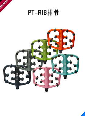 FOURIERS/富律业 PT-RIB排骨铝合金防刺防滑脚踏