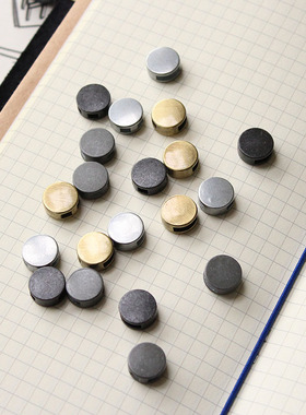 新款旅行者笔记本DIY绳结创意金属装饰锡铅锌合金封扣TN手工配件