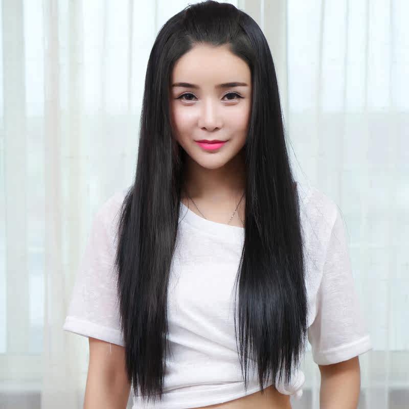 Perruque Long cheveux raides - Ref 2613871 Image 4