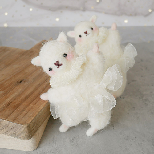 DIY羊毛毡戳戳乐减压创意玩偶