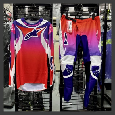 25款意大利A星女款越野服套装越野摩托车骑行服女子女士越野车服