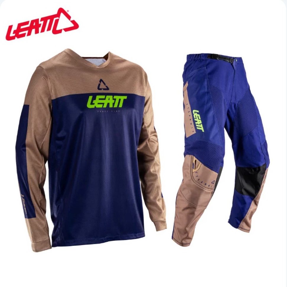 26新款leatt3.5蓝灰色越野套装越野摩托车服装ADV越野骑行穿越