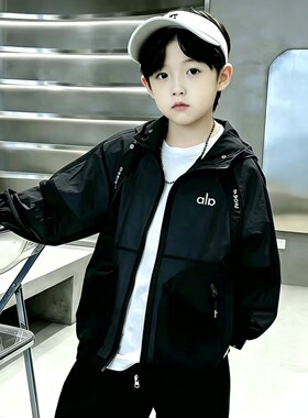 男童防晒衣外套夏季2026新款