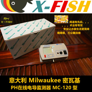 PH测试仪监测器/意大利MW密瓦基鱼缸海水ph计监测器检测笔测试棒