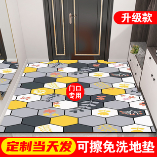 免洗PVC入户地垫满铺地毯门垫客厅进门门口可擦家用脚垫防水防油