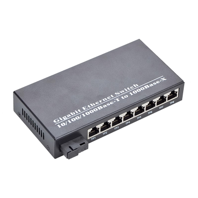 Haohanxin千兆光纤收发器单模