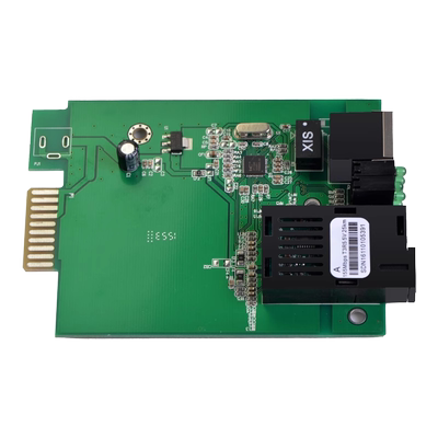 Haohanxin插卡式光纤收发器单模