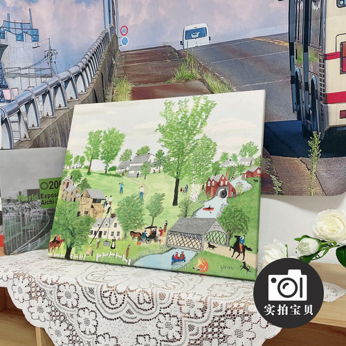 摩西奶奶Moses美式儿童房装饰画