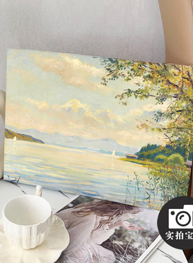 Edward Cucuel 库库尔 美国 印象派浪漫主义风景油画客厅画无框画