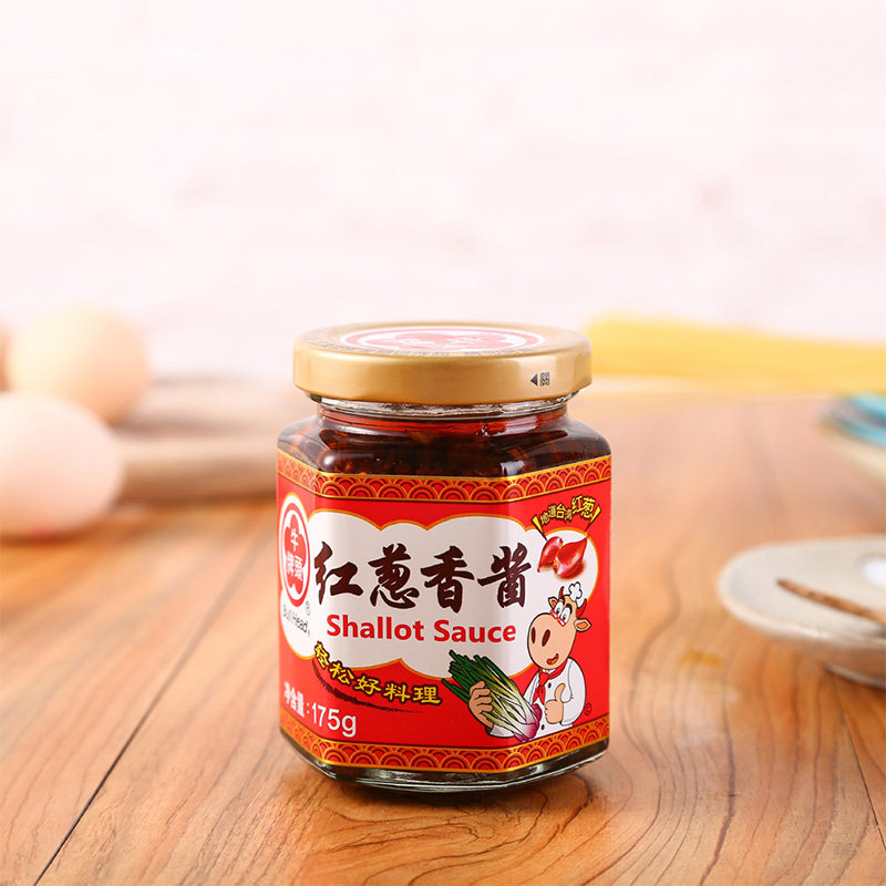 牛头牌红葱香酱175g台湾卤肉饭料包家用台式肉燥葱油酱拌面酱拌饭