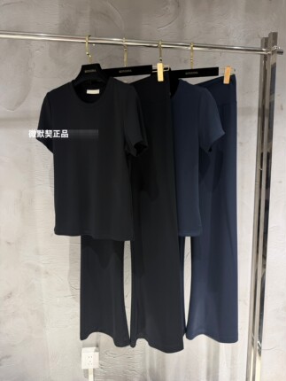 微默契正品JEANSWANG莫代尔短袖长裤套装502828/502827