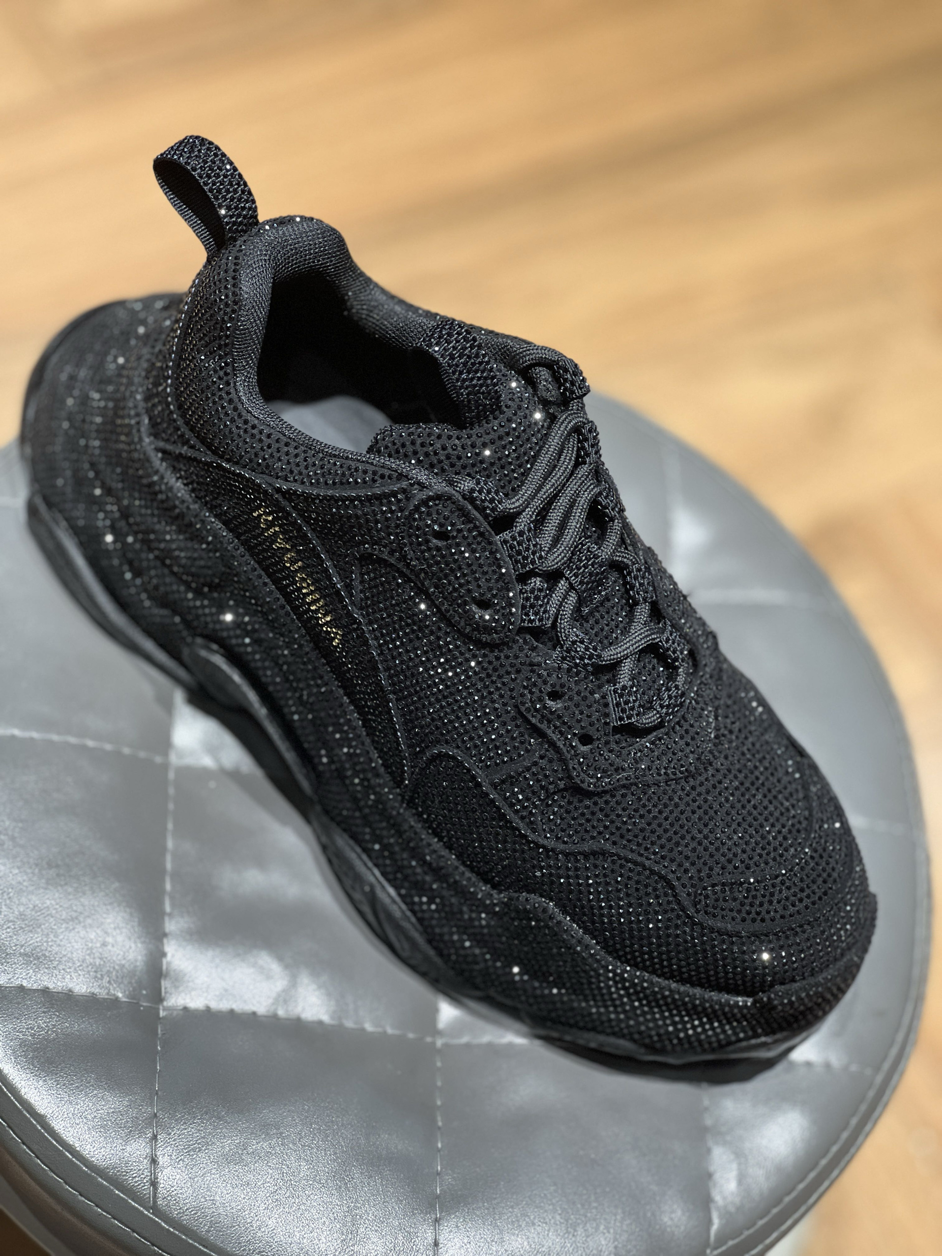 微默契正品K牌KIYUGINA满钻时髦精百搭老爹鞋休闲鞋968-1