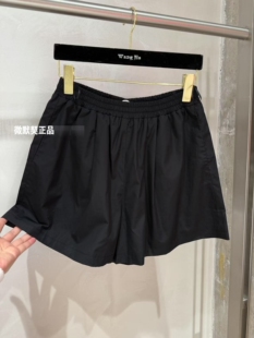 微默契正品K牌KIYUGINA松紧腰棉布短裤休闲裤7158