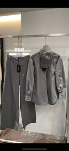 微默契正品 分开拍 子套装 K牌KIYUGINA棉布面料高级灰衬衣裤