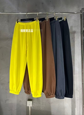 微默契正品K牌KIYUGINA加绒收口松紧腰休闲裤卫裤29880