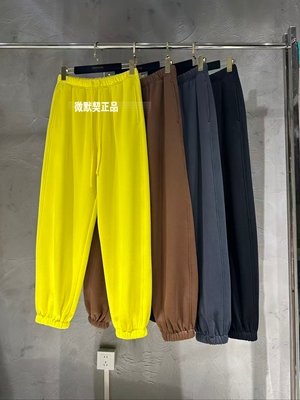 微默契正品K牌KIYUGINA加绒收口松紧腰休闲裤卫裤29880