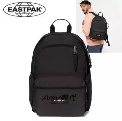 Amy韩国代购EASTPAK正品 24L双肩背黑色休闲笔记本电脑包EPCBA25