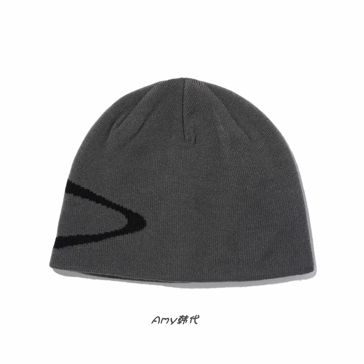 25秋冬Amy韩国代购 mschf 菱形图案包头针织帽