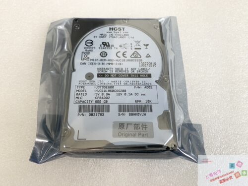 HGST/日立 HUC101860CSS200  全新 600G 10K SAS 12G 服务器硬盘