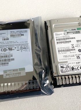 HPE P37003-B21 P06590-B21 P08611 全新联保 7.68T SAS SSD 12G