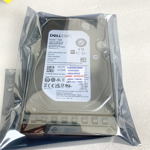 2KE231-150 8T 0N660 SAS 12GB 512e 7.2K ST8000NM014A dell硬盘