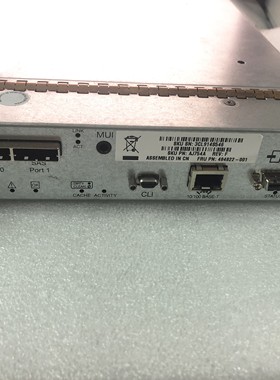 AJ754A 484822-001 HP MSA2000 SAS磁盘 控制器 现货 可提供测报