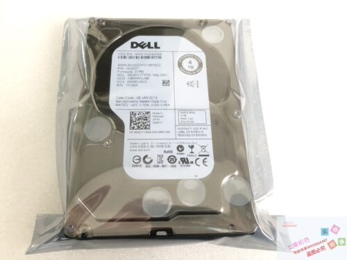 Dell/戴尔 WD4001FYYG 202V7 4T SAS 7.2K 6G 3.5寸服务器硬盘