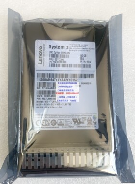 Lenovo 联想 00YC395 00YC396 480G SSD SATA一年包换SR650 SR550