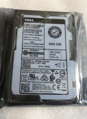 05PNGD 原装 HUC156060CSS200 600GB SAS 12G 15K DELL正品 5PNGD