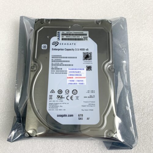 希捷 ST6000NM0095 034 1YZ210-004/003 6T SAS 3.5 6TB 服务器盘