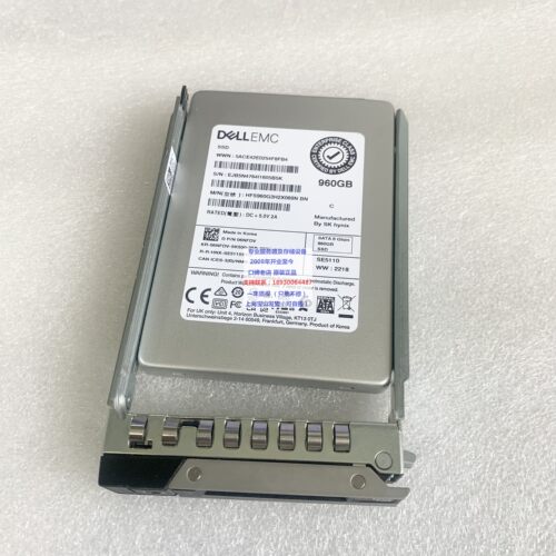 Dell/戴尔EMC 06NFDV 960G SSD SATA 6NFDV 正品保一年现货