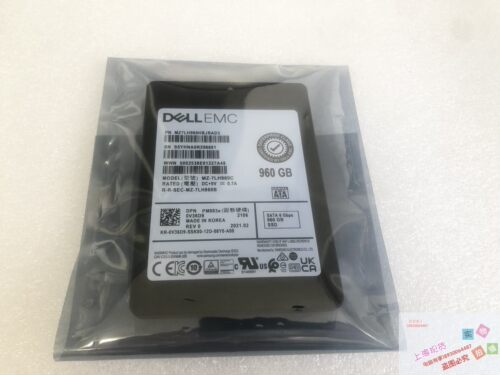 Dell/戴尔EMC 读取密集型 960G SSD 0V36D9 PM883A 960GB 保一年