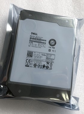全新DELL 12TB SAS 12G硬盘 0DK7C9 MG07SCA12TEY 12T SAS 7.2K盘