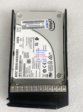 浪潮 NF5280M5 3.84TB SSD SATA INTEL S4510 3.84T M6 质保一年