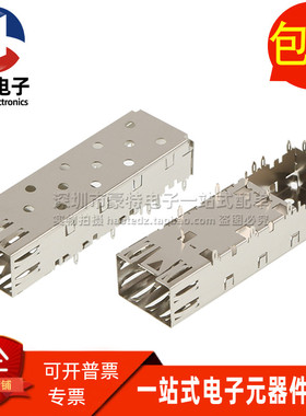 0747370002 747370002 74737-0002  SFP 1X1 光纤笼子连接器 全新