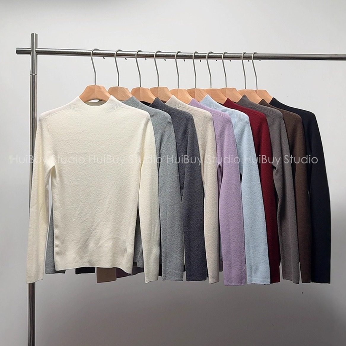 【会buy实拍】绵羊毛混纺！无缝一体弹力针织套头毛衣女秋冬新款,女装/女士精品,毛针织衫,淘宝优惠券,粉丝福利购,淘宝优惠卷