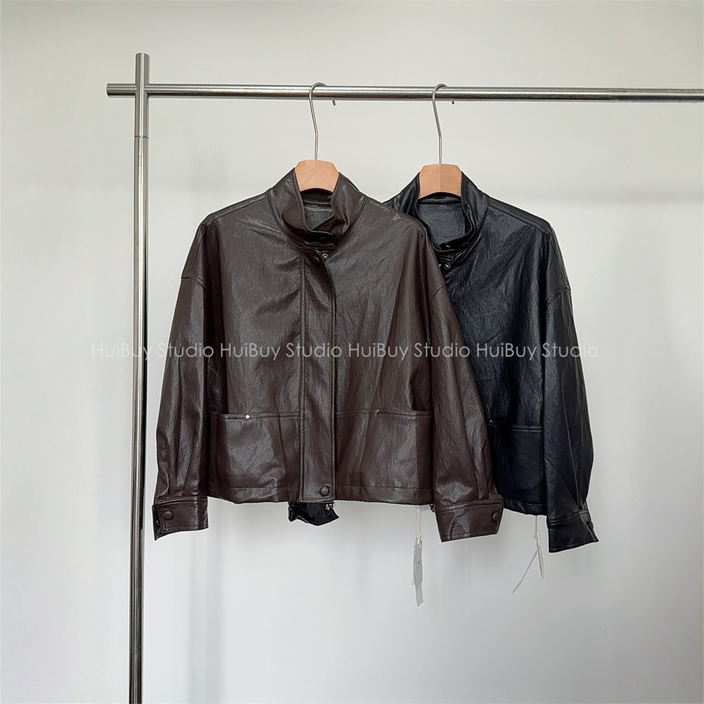 【会buy实拍】挚爱皮衣~蛋白皮 超柔软短款休闲夹克皮衣外套秋女,女装/女士精品,皮衣,淘宝优惠券,粉丝福利购,淘宝优惠卷