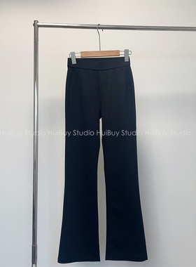 封神魔术小黑裤！穿出筷子腿~ 高弹力黑色巨显瘦显腿长弹性喇叭裤