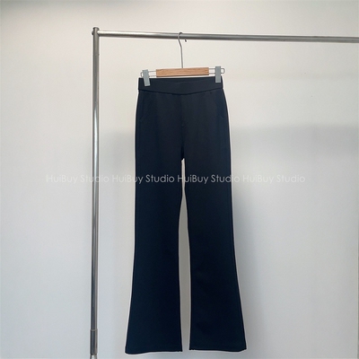 封神魔术小黑裤！高弹力喇叭裤~