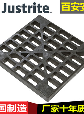 杰斯瑞特28260EcoPolyBlend格栅Justrite进口聚乙烯平台托盘1桶型