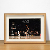 NBA雷霆篮网KD杜兰特相框桌面摆台挂画球星海报装 饰画礼物纪念品
