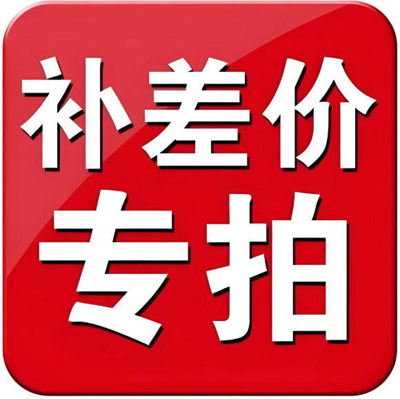 补差价链接专拍1元一个差多少拍多少定制补差价单拍无效