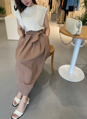 2024春夏recto纯色棉简约经典刺绣logo女士圆领无飞飞短袖T恤上衣