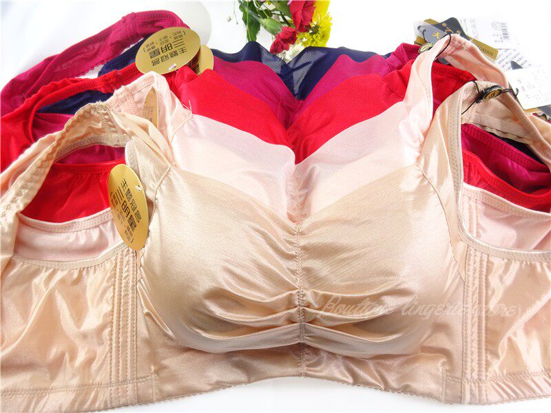 包邮实体店女人心1000女内衣b杯中厚杯无钢背心式型调整聚拢文胸