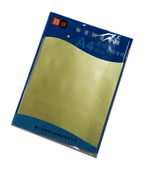 50张 A4哑金不干胶 包 PET金色不干胶 金色贴纸A4彩色不干胶