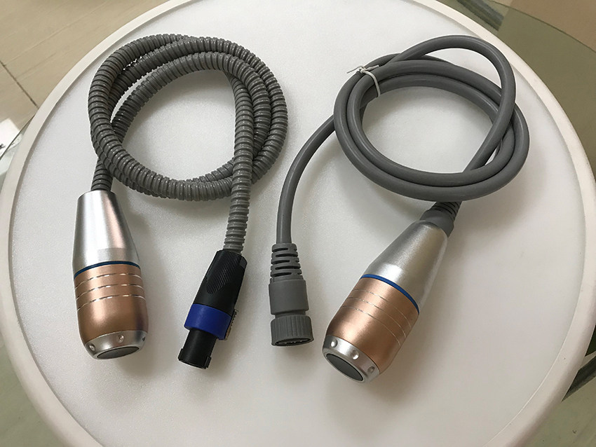 雷达线雕脸部美容仪器探头可拆卸头部换膜片通用钛合金配件3.04.5