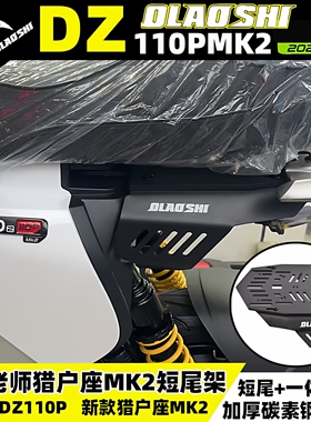 欧老师九号猎户座二代Dz110PMK2改装载人短尾架双人一体座垫坐包