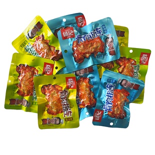 杨记骨肉相连黑鸭香辣蜜汁味即食卤味烤鸡骨架校园经典休闲小零食