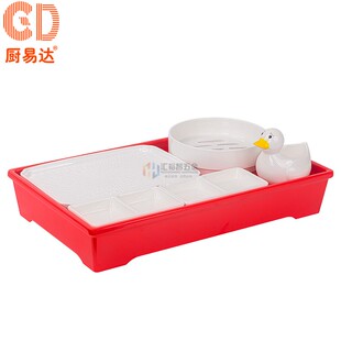 CD厨易达 烤鸭保温盘特色餐具片皮烤鸭摆盘中式餐具酒店饭店用