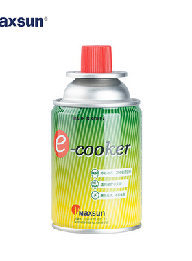 脉鲜(MAXSUN) 瓦斯炉气罐卡式炉气罐野营BDP-120丁烷气迷你罐120g
